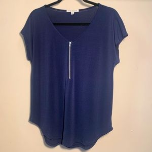 Navy Blouse